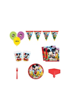 Mickey Mouse Doğum Günü Süsleri Masa Seti Parti Seti Ekonomik Set Mickey Mouse Doğum Günü Süsleri Masa Seti Parti Seti Ekonomik Set