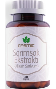 Sarımsak Ekstrakt Kapsülü 60 Kapsül Sarımsak Ekstrakt Kapsülü 60 Kapsül