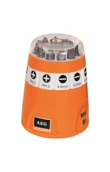 Aeg Maxi-bit Karışık Vidalama Ucu 10 Parça Set Aeg Maxi-bit Karışık Vidalama Ucu 10 Parça Set