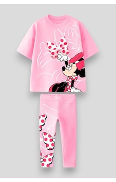 Lolliboomkids Kız Çocuk Puantiye Pembe Renk Fiyonk 3d Detaylı T-shirt Ve Tayt Alt Üst Takım - Trend Stil Çok Renkli Lolliboomkids Kız Çocuk Puantiye Pembe Renk Fiyonk 3d Detaylı T-shirt Ve Tayt Alt Üst Takım - Trend Stil Çok Renkli
