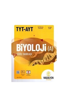 Tyt Ayt Biyoloji A Soru Bankası - Madalyon Yayınları Tyt Ayt Biyoloji A Soru Bankası - Madalyon Yayınları