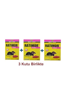 Ratimor Pellet Fare Zehiri 3 x 100 G Ratimor Pellet Fare Zehiri 3 x 100 G