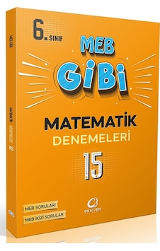 Oksijen 6. Sınıf Matematik Meb Gibi 15 Li Branş Denemeleri Oksijen 6. Sınıf Matematik Meb Gibi 15 Li Branş Denemeleri
