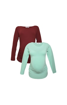 Luvmabelly Myra2303_2306 Hamile Tshirt Seti Luvmabelly Myra2303_2306 Hamile Tshirt Seti