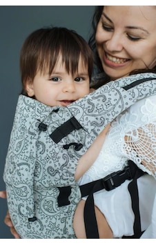 Neko Switch Baby Size Kanguru Efes Paisley Hazel Light Neko Switch Baby Size Kanguru Efes Paisley Hazel Light