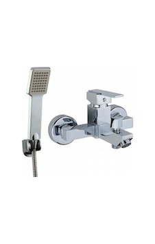 Ersa Kare Banyo Bataryası ve Duş Takımı Krom
