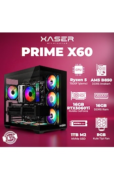 Xaser Prime X60 Ryzen 5 7500f 16gb Ddr5 Ram 1tb M.2 Nvme Ssd 16gb Rtx5060 Ti Masaüstü Oyuncu Bilgisayarı 007 Xaser Prime X60 Ryzen 5 7500f 16gb Ddr5 Ram 1tb M.2 Nvme Ssd 16gb Rtx5060 Ti Masaüstü Oyuncu Bilgisayarı 007