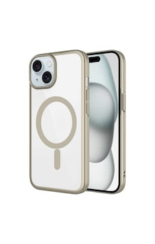 Nihcase Apple Uyumlu iPhone 15 Plus Kılıf Wireless Şarj Özellikli Sert Pc Mat Riksos M-safe Kapak