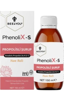 Bee&you Phenolix-s Ham Ballı Propolisli Şurup 150 ML Bee&you Phenolix-s Ham Ballı Propolisli Şurup 150 ML