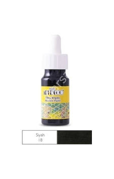 Artdeco Ebru Boyası 18 Siyah 30Ml Artdeco Ebru Boyası 18 Siyah 30Ml