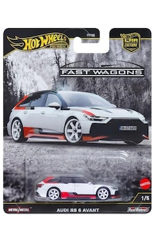 Hot Wheels Premium Fast Wagons - Audi Rs 6 Avant Beyaz Hot Wheels Premium Fast Wagons - Audi Rs 6 Avant Beyaz