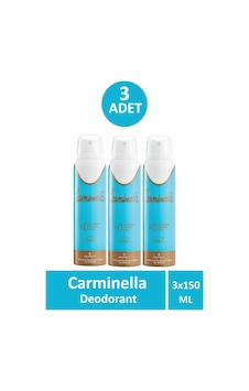 Carminella Deodorant 150 Ml 3 Adet Carminella Deodorant 150 Ml 3 Adet