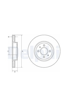 Hyundai Bayon 1.4mpı 74 Kw 2021-2024 Delphi Ön Disk 280mm Netpar7 Hyundai Bayon 1.4mpı 74 Kw 2021-2024 Delphi Ön Disk 280mm Netpar7