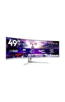Philips Evnia 49M2C8900/00 49" 0.03 MS DQHD Curved 240 Hz Oled Oyuncu Monitörü Teşhir Philips Evnia 49M2C8900/00 49" 0.03 MS DQHD Curved 240 Hz Oled Oyuncu Monitörü Teşhir