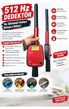 612hz Kanal Gözlem Kamerasına Uyumlu Dedektör Kırmızı 612hz Kanal Gözlem Kamerasına Uyumlu Dedektör Kırmızı