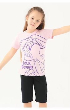Looney Tunes L1591-2 Çocuk  Açık Pembe Tişört