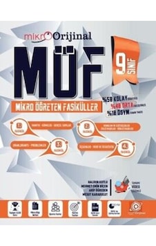 Orijinal Mikro 9. Sınıf Matematik Möf Mikro Öğreten Fasiküller Orijinal Mikro 9. Sınıf Matematik Möf Mikro Öğreten Fasiküller