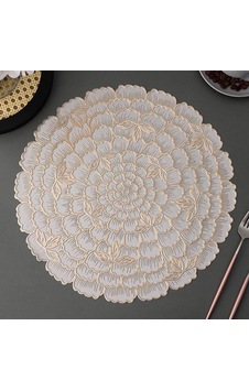 6'lı Amerikan Servis Flower - Gold-4809 Altın 6'lı Amerikan Servis Flower - Gold-4809 Altın