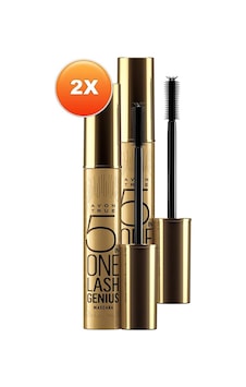 Avon True Lash Genius Maskara Blackest Black 10 ML 2'Li Set Avon True Lash Genius Maskara Blackest Black 10 ML 2'Li Set