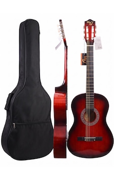 Manuel Raymond 10-13 Yaş Solak Gitar, Çocuk Gitarı, Klasik Gitar Mrc275lh Rb Kırmızı 3/4-7/8 Manuel Raymond 10-13 Yaş Solak Gitar, Çocuk Gitarı, Klasik Gitar Mrc275lh Rb Kırmızı 3/4-7/8