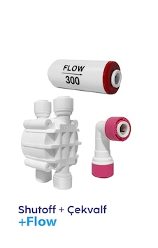 Su Arıtma Cihazı Kiti Shutoff - Flow- Quick Check Valf Su Arıtma Cihazı Kiti Shutoff - Flow- Quick Check Valf
