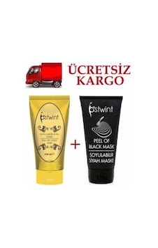 Ostwint Soyulabilir Altın Maske 150 Ml + Siyah Maske 150 Ml Ostwint Soyulabilir Altın Maske 150 Ml + Siyah Maske 150 Ml