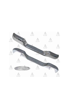MAHER 7451 Tampon Hilux Arka 98-05 Krom Altı Oval Bağlantı Braketleriyle Set MAHER 7451 Tampon Hilux Arka 98-05 Krom Altı Oval Bağlantı Braketleriyle Set