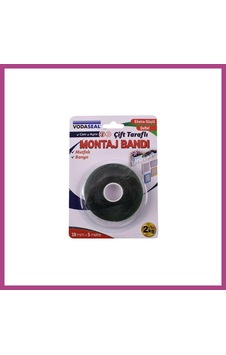 Gees Global 19mmx5 Mt. Çift Taraflı Montaj Bandı 1 Adet Gbzs Gees Global 19mmx5 Mt. Çift Taraflı Montaj Bandı 1 Adet Gbzs