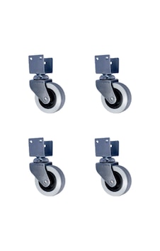Büro Ev Ofis Mobilyası İçin 4adet 18mm 20x50 Gri Furç U Sunta Bilyalı Teker Seti Diğer Büro Ev Ofis Mobilyası İçin 4adet 18mm 20x50 Gri Furç U Sunta Bilyalı Teker Seti Diğer