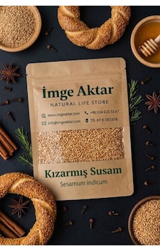 Simitlik Susam Kavrulmuş Susam 100g Simitlik Susam Kavrulmuş Susam 100g