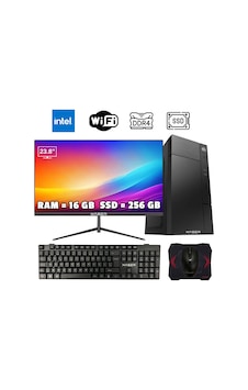 Xaser XSR1002 i5-7400 16 GB 256 GB SSD 23.8" Free Dos Masaüstü İş İstasyonu Xaser XSR1002 i5-7400 16 GB 256 GB SSD 23.8" Free Dos Masaüstü İş İstasyonu