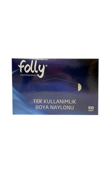 Folipak Kutu Boya Naylonu 50lı Çok Renkli