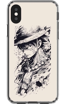 Apple Uyumlu iPhone X Şeffaf Kılıf One Piece Tasarımlı 1 Apple Uyumlu iPhone X Şeffaf Kılıf One Piece Tasarımlı 1