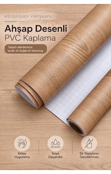 Deconitte Kendinden Yapışkanlı Doğal Meşe Ahşap Desenli Mobilya Dolap Masa Tezgah Dekoratif Kaplama 60x100cm Deconitte Kendinden Yapışkanlı Doğal Meşe Ahşap Desenli Mobilya Dolap Masa Tezgah Dekoratif Kaplama 60x100cm