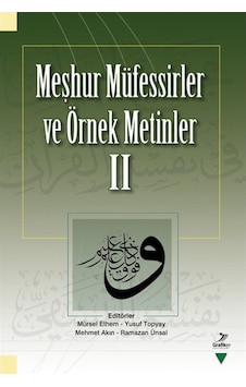 Meşhur Müfessirler ve Örnek Metinler 2- Grafiker Yayınları Meşhur Müfessirler ve Örnek Metinler 2- Grafiker Yayınları