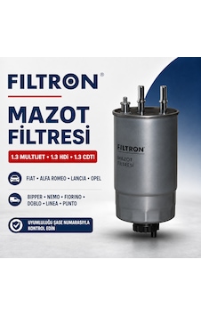 Filtron Mazot Filtresi Fiat Doblo Fiorino Linea Punto 1.3 Multijet