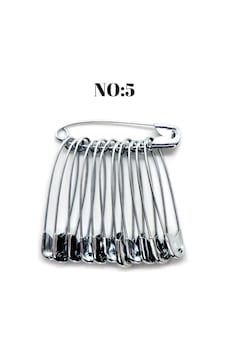 Çengelli İğne No:5 Büyük Boy 12'li Çengelli İğne No:5 Büyük Boy 12'li