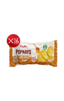 Yayla Popnays Bal Ve Hardal Çeşnili Mısır Ve Pirinç Patlağı 68 G X16