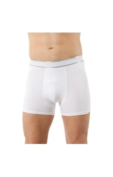 Erkek Pamuklu Likralı Boxer Beyaz Kompedan K11226-Beyaz Erkek Pamuklu Likralı Boxer Beyaz Kompedan K11226-Beyaz