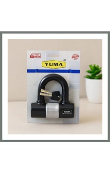 Mmb-trade Çelik U-bar Anahtarlı Asma Kilit 40 Mm Mmbz