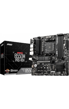 MSI B550M Pro-VDH AMD B550 4400 MHz (OC) DDR4 Soket AM4 mATX Anakart MSI B550M Pro-VDH AMD B550 4400 MHz (OC) DDR4 Soket AM4 mATX Anakart