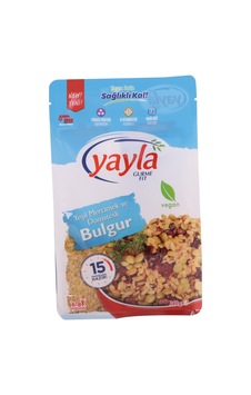 Yayla Gurme Fit Yeşil Mercimek Domates Bulgur 360 G - 8 Adet Tarı Yayla Gurme Fit Yeşil Mercimek Domates Bulgur 360 G - 8 Adet Tarı