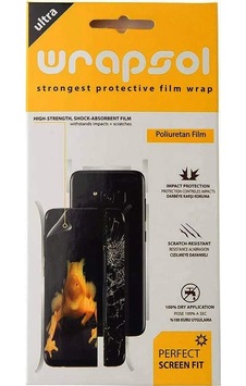 Wrapsol Samsung Galaxy Uyumlu A5 2016 Ön Arka Ekran Koruyucu Poliureta Wrapsol Samsung Galaxy Uyumlu A5 2016 Ön Arka Ekran Koruyucu Poliureta