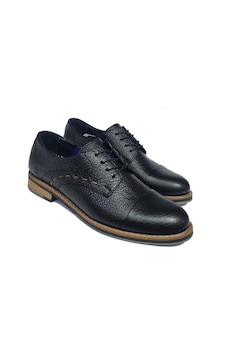 Pepita-3414 Kauçuk Taban Klasik Deri Erkek Ayakkabı Siyah Pepita-3414 Kauçuk Taban Klasik Deri Erkek Ayakkabı Siyah