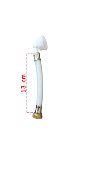 Visam Gömme Rezervuar Flex Hortum 3/8-1/2 13 cm Visam Gömme Rezervuar Flex Hortum 3/8-1/2 13 cm
