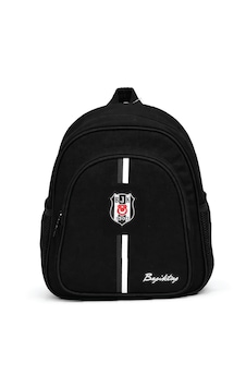 Beşiktaş Lisanslı Kanvas Anaokulu Çantası - Siyah Beyaz Çizgili Kreş Sırt Çantası Beşiktaş Lisanslı Kanvas Anaokulu Çantası - Siyah Beyaz Çizgili Kreş Sırt Çantası