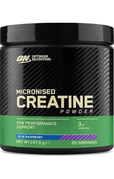 Optimum Nutrition Micronized Creatine Powder Blue Raspberry 247.5gr Aromalı Optimum Nutrition Micronized Creatine Powder Blue Raspberry 247.5gr Aromalı