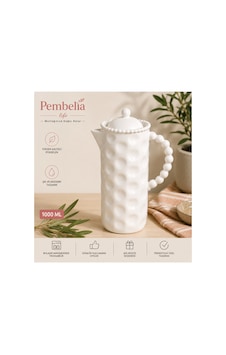 Beyaz Porselen 1000 Ml Yağdanlık Sütlük Sürahi Beyaz Beyaz Porselen 1000 Ml Yağdanlık Sütlük Sürahi Beyaz