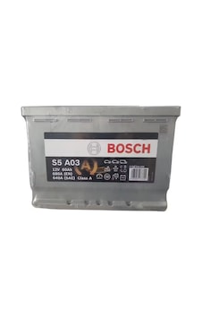 0092s5a030 - S5 60 Ah Agm - 680m. Akım A En / 60ah - Bosch