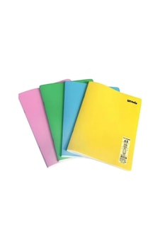 Mynote 80 Yaprak Çizgili A4 Defter Pp Kapak - 3 Adet Çok Renkli Mynote 80 Yaprak Çizgili A4 Defter Pp Kapak - 3 Adet Çok Renkli